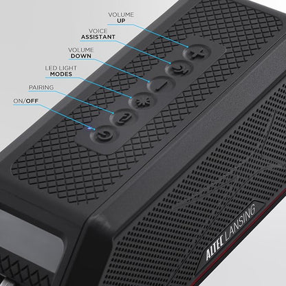 Altec Lansing Magnetic Bluetooth Speaker HYDRAJOLT 2.0, Waterproof IP67 - Image 4