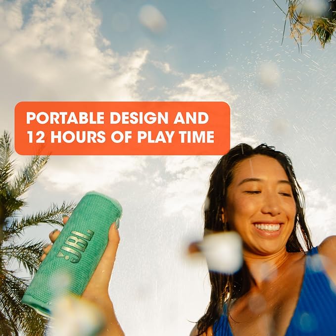 JBL Flip 6 - Portable Bluetooth Speaker, powerful sound and deep bass, IPX7 - Image 3