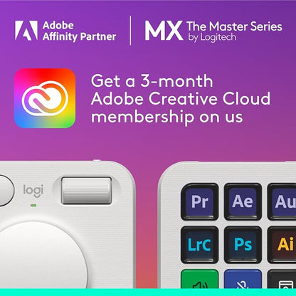 Logitech MX Creative Console, 9 Customizable LCD Keys, Stream Deck Accessories - Image 2