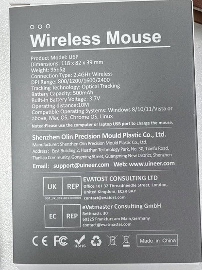 Vertical Mouse Wireless, Rechargeable - Image 10