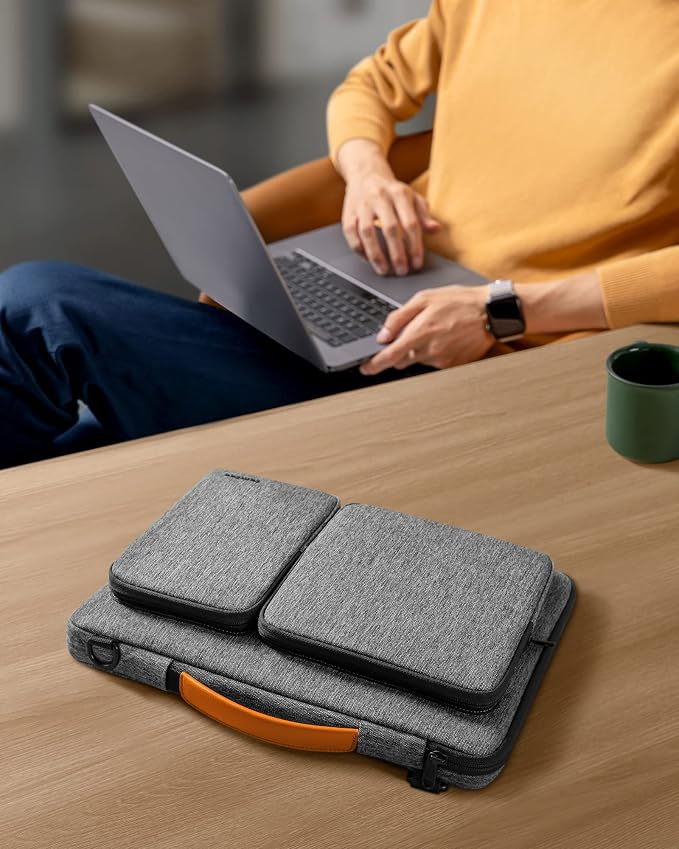 tomtoc 360° Protective Laptop Shoulder Bag - Image 6