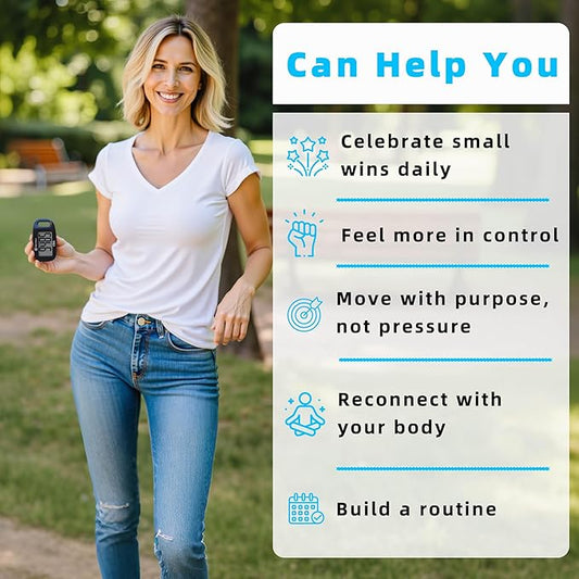 Clip-on 3D Pedometer for Walking Steps Counter - Image 2