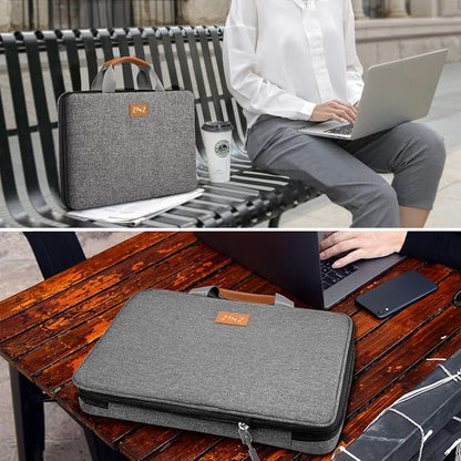 ZINZ Slim Expandable Laptop Case 13 Inch Sleeve Upgraded Protective Durable - Image 6
