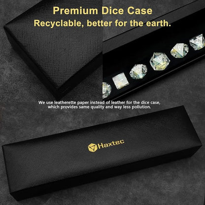 Haxtec Flower DND Dice Set Sharp Edge Dice - Image 5