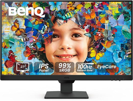 BenQ GW2790 27" Monitor 100Hz FHD 1920x1080p | IPS | Eye-Care | VESA Mount | by BenQ