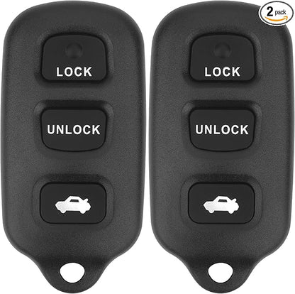 Vurkcy Key Fob Replacement for 2002-2006 Toyota Camry/ 03-08 Matrix/ 99-03 by Vurkcy