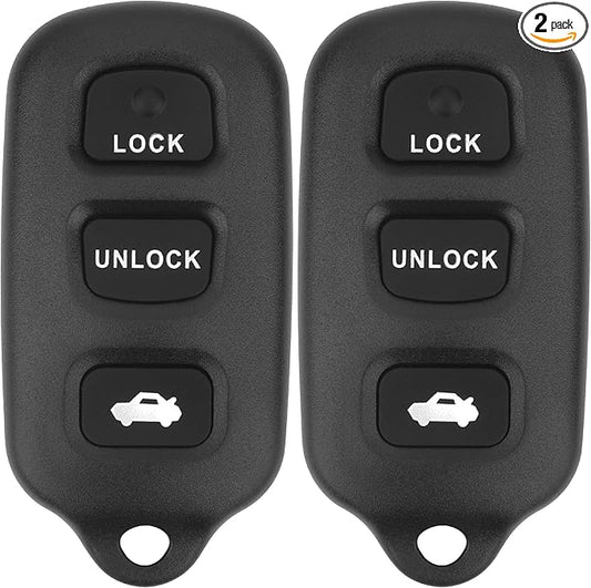 Vurkcy Key Fob Replacement for 2002-2006 Toyota Camry/ 03-08 Matrix/ 99-03 by Vurkcy