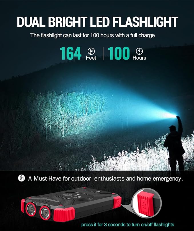 BLAVOR Solar Charger Power Bank 10, Portable Wireless Charger, 20W Fast - Image 7
