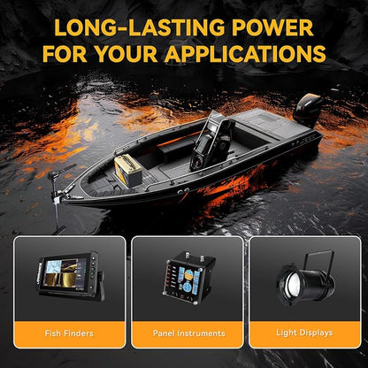 Power Queen 12.8V 100Ah Low-Temp LiFePO4 Battery - Image 5