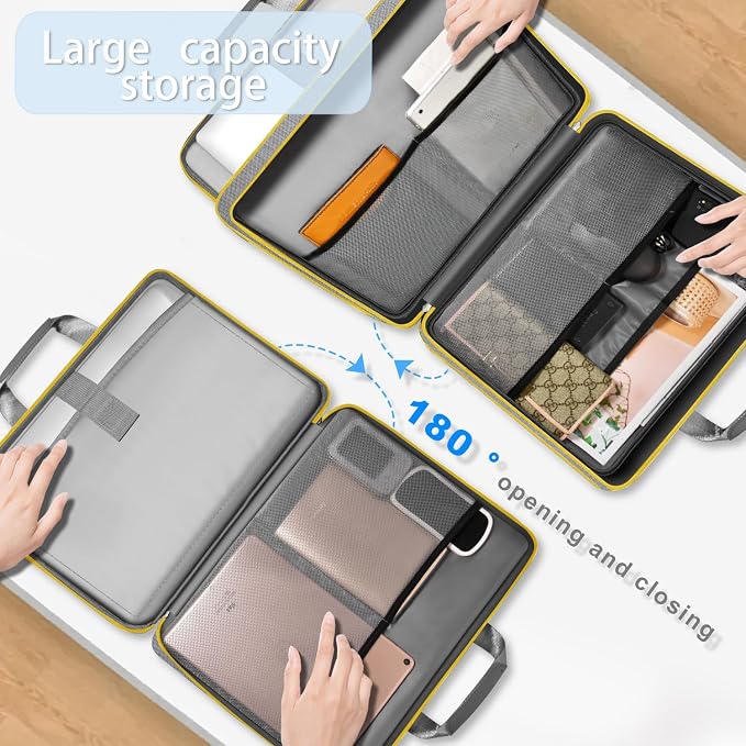 ZINZ Slim Expandable Laptop Case 15.6 Inch Sleeve Upgraded Protective Durable - Image 5