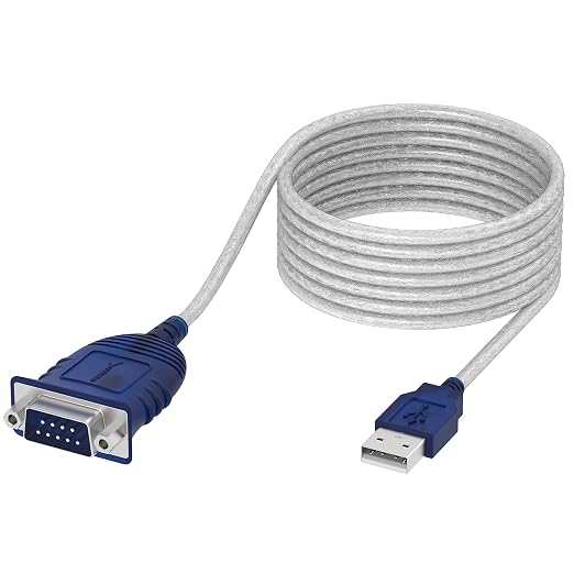 SABRENT USB 2.0 to Serial DB 9 RS 232 Converter Cable, Prolific Chipset by SABRENT