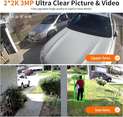 LETSCEE Security Cameras Outdoor WiFi, 5G/2.4G Cameras - Image 4