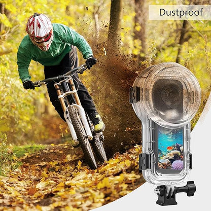 Invisible Dive Case for Insta360 X5, FotStdio Insta 360 X5 Waterproof Case - Image 4