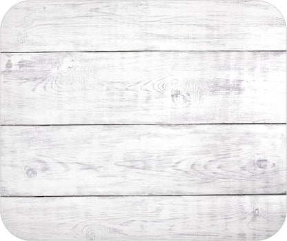 White Wood Decorative Colorful Mouse Pad Mat Mousepad by Unknown