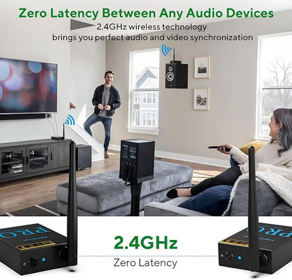 1Mii 2.4GHz Wireless Audio Transmitter and Receiver, HiFi Audio, 20ms Low - Image 3