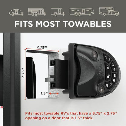 RVLOCK V4 Durable Metal RV Door Lock - Image 3