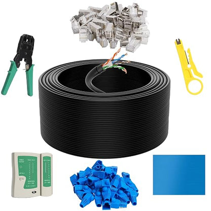 Cat6 Outdoor Ethernet Cable 500 FT by Conable
