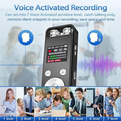 128GB Digital Voice Recorder - Image 4