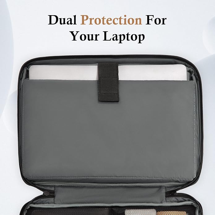 Laptop Sleeve Case, 15.6 17.3 14 13.3 12.3 inch TSA Laptop Sleeve Computer - Image 2