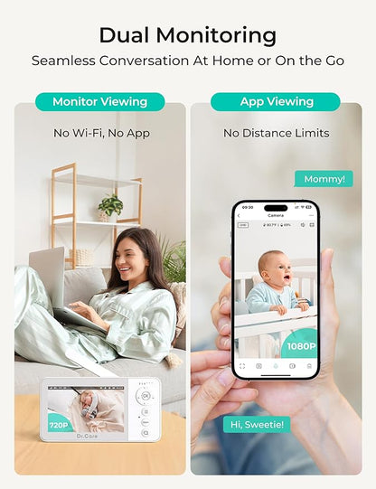 Dr.Care VistaView Lite RB Smart WiFi Baby Monitor - Image 4