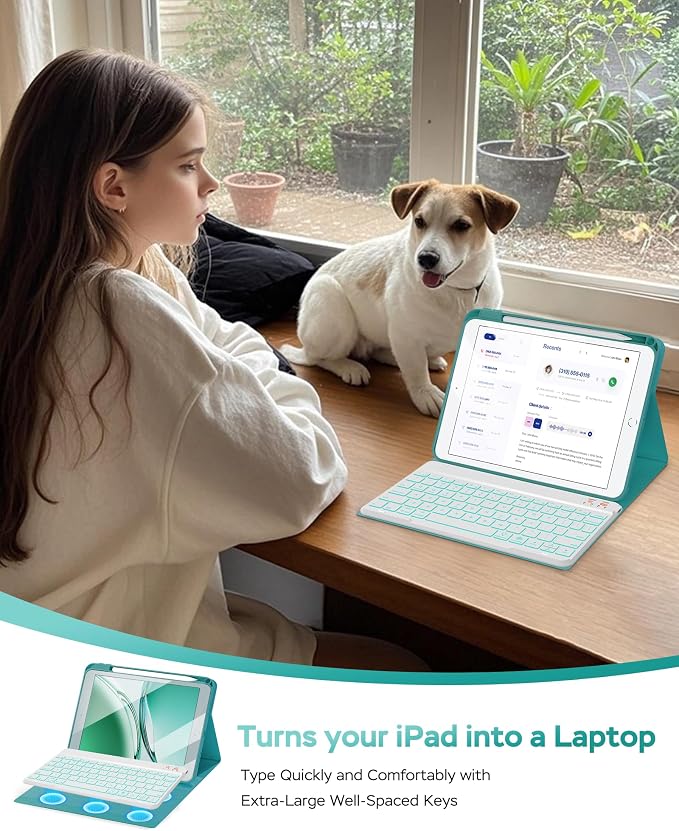 Keyboard Case for iPad 9th 8th 7th Generation 10.2" - Image 9