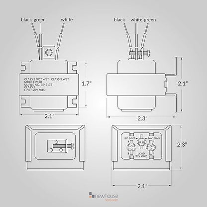 Newhouse Hardware 3TRAN Tri-Volt Transformer - Image 3