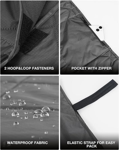 DUKUSEEK Waterproof Stadium Blanket（NO Hood）, Outdoor Blankets Waterproof - Image 7