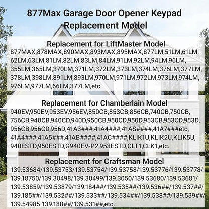 Garage Door Opener Keypad Compatible - Image 3