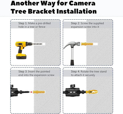 Adjustable Trail Camera Tree Mount: Game & Hunting Camera Outdoor Mounting - Image 7