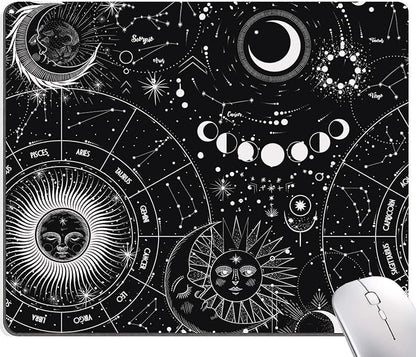 Moon Sun Mouse Pad by DUADELI