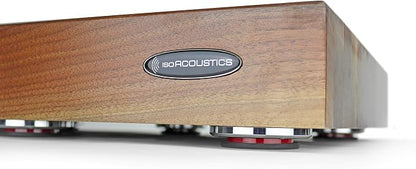 IsoAcoustics Delos Turntable Isolation Butcher Block Series: 2216W2 Walnut by IsoAcoustics