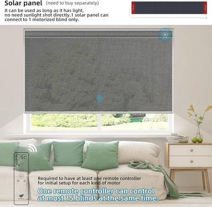 SmartWings Motorized Roller Shades 5% Openness Work - Image 2
