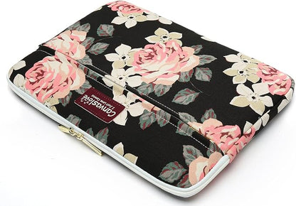 Canvaslove Pink Rose Pattern Laptop Sleeve Case Bag - Image 7