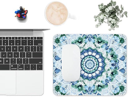 Mouse Pad, Cute Aesthetics Mandala Pattern Mouse Pads - Image 6