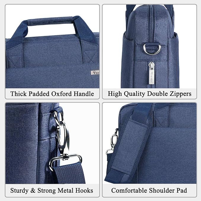 Voova Laptop Bag Case 15 15.6 16 Inch, Computer Sleeve Messenger Bag - Image 6