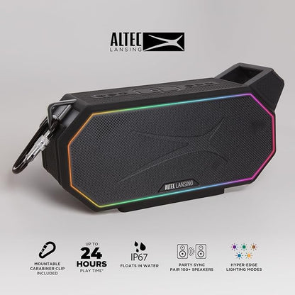 Altec Lansing Portable Bluetooth Speaker HYDRABOOM 2.0, 32W Output Power - Image 2