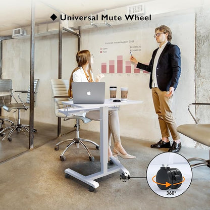 BONTEC Mobile Standing Desk - Image 7
