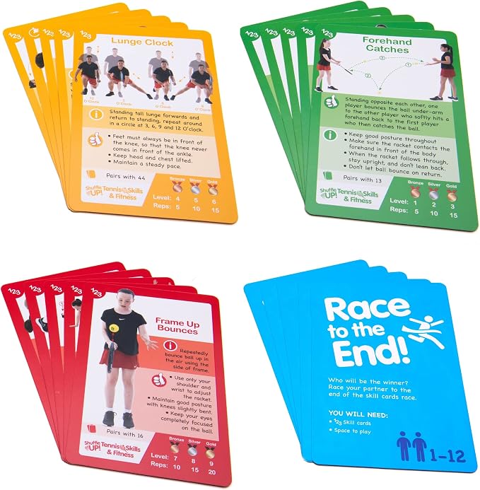 Shuffle Up Tennis Card Games - Image 8
