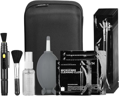 Movo Deluxe Essentials DSLR Camera Cleaning Kit by Movo