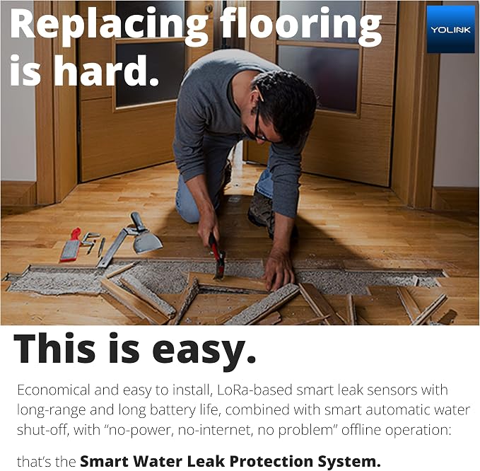 YoLink X3 Version Smart Water Leak Protection Kit: X3 Valve Controller - Image 7