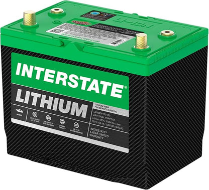 Interstate Batteries 12V 100Ah Group Size 24M Lithium Marine Dual Purpose Deep - Image 7
