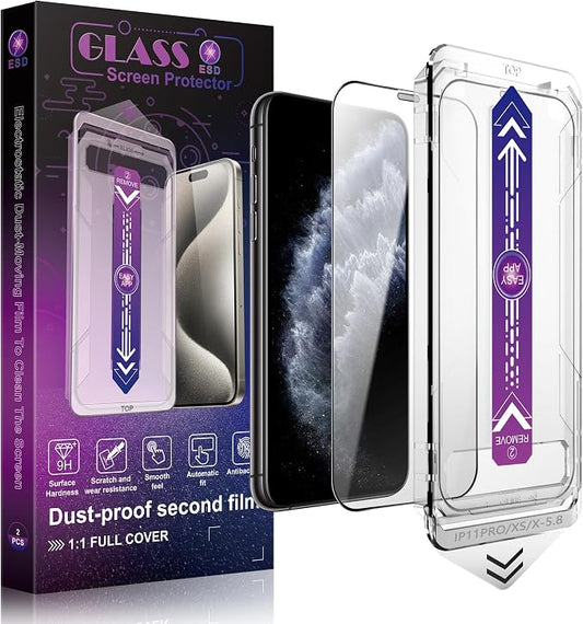 2 Pack Screen Protector Tempered Glass by SHANG+PIN+JIA