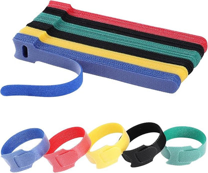120PCS 6 Inch Cable Ties Reusable Multi-Purpose Wire Ties Cord Organizer by SyncYourLifeWithMVYC