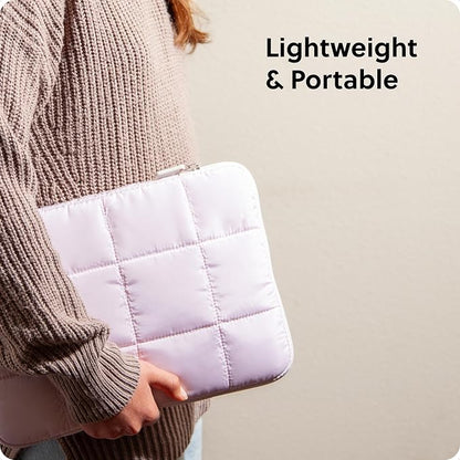 U Brands Nylon Puffer Zipping Medium Laptop Sleeve, 9.75" x 13", Computer - Image 5