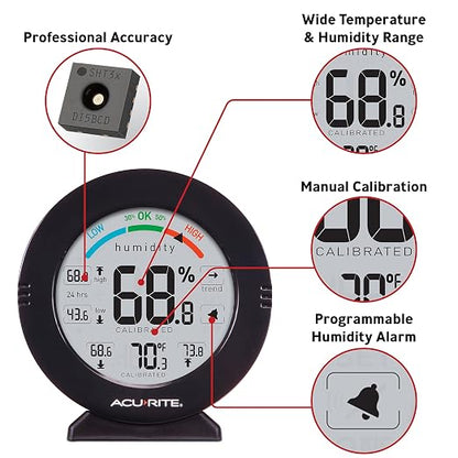 AcuRite 01080M Pro Accuracy Temperature and Humidity Gauge - Image 3
