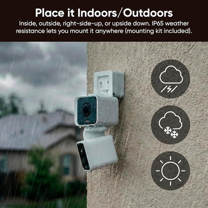 WYZE Duo Cam Pan Indoor/Outdoor IP65 2K 360° Pan/Tilt Smart Home Security Camera - Image 8