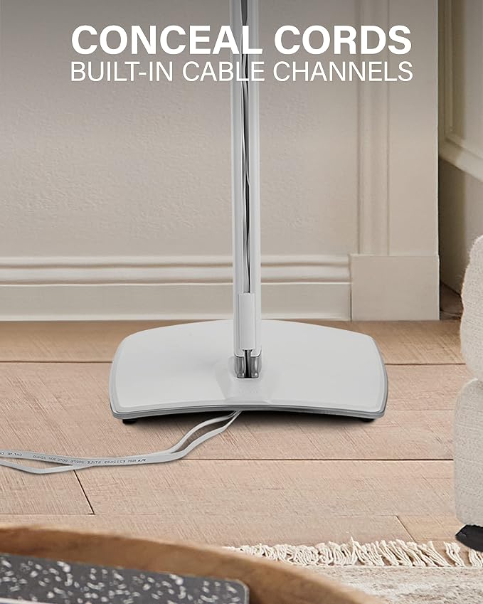 SANUS Adjustable Height Wireless Speaker Stands Designed - Image 4
