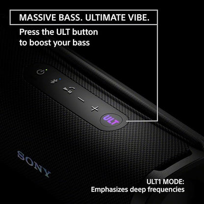 Sony ULT Field 1 Waterproof Portable Bluetooth Speaker, Enhanced Bass, 12h - Image 3