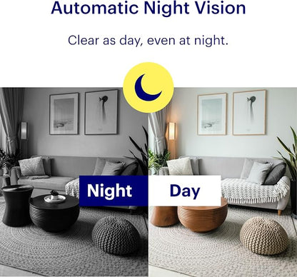 Canary View Indoor Home Security Camera 1080p HD WiFi IP | 24/7 Watch Live Video - Image 7