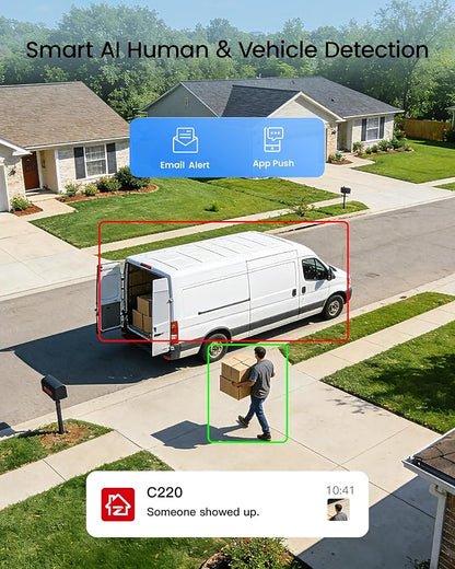 ZOSI C220 16CH 4K PoE Home Security Camera System, 16CH 8MP 4K NVR - Image 2